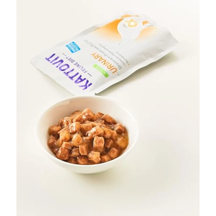 Kattovit Feline Diet Nassfutter Katze Urinary Multipack in Sauce, 12x85 g, zur Vorbeugung von Harnsteinen, hohe Verdaulichkeit – Bild 3