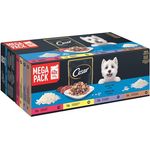 Cesar Selektion in Gelee, Premium Hunde Nassfutter für Senior 10+, getreidefrei mit Superfoods, 40x100g Megapack, 4 Varietäten