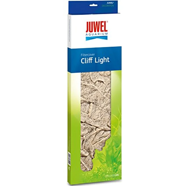 Juwel Aquarium Filtercover Cliff Light, dekorative Rückwandverkleidung aus Polyurethan, 555x186/157mm, für Süß- und Meerwasser, leicht zuschneidbar – Bild 2