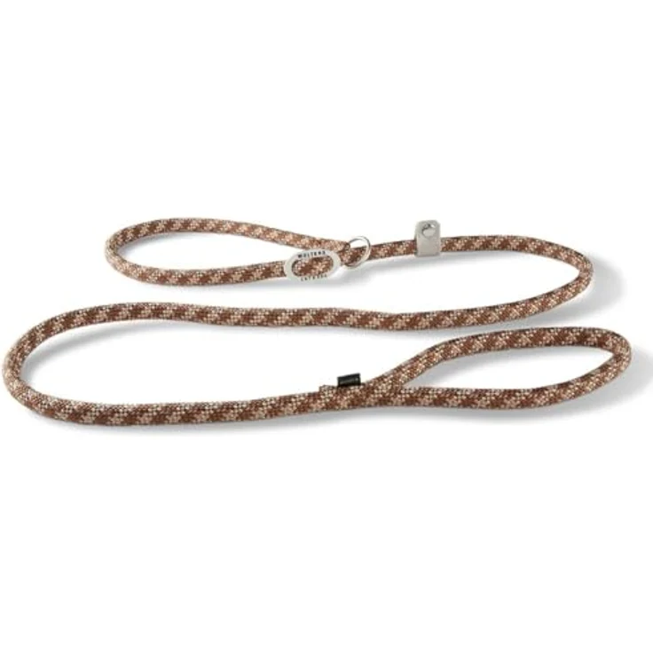 Wolters Everest-Tauprogramm Moxonleine, 180 cm x 1,3 cm, tabac/sand, robuster Nylon-Materialmix, Halsband + Leine mit Zugbegrenzer – Bild 1