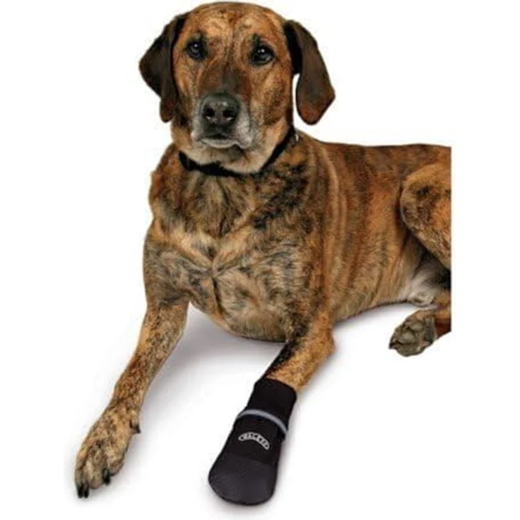 Trixie Pfotenschutz Walker Care Comfort 2 Stück schwarz L – Bild 5