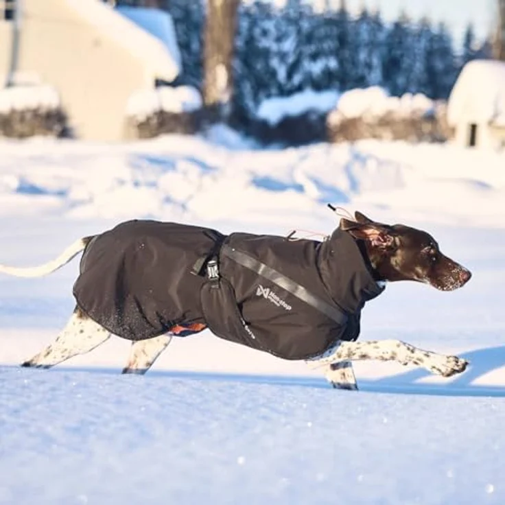 Non-stop dogwear Hundemantel Trekking Insulated Dog Jacket schwarz, leicht und strapazierfähig – Bild 8