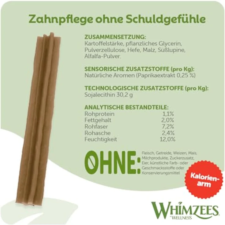 WHIMZEES Stix XS, 56 Stück – Getreidefreie Kaustangen für sehr kleine Hunde, natürlich, ohne Zuckerzusatz, effiziente Zahnpflege – Bild 5