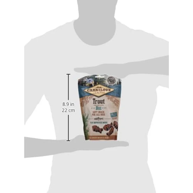 Carnilove Dog - Soft Snack - Forelle mit Dill, 200g Hundesnack für Hunde – Bild 2