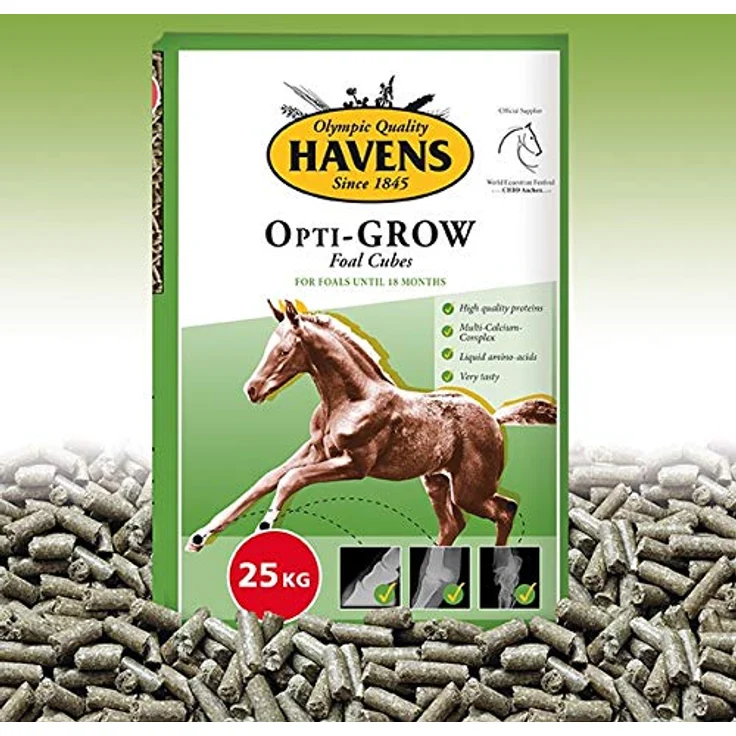 Vanstart Havens Fohlen-Aufzucht, 25 kg hochwertige Fohlenaufzuchtpellets mit optimaler Energie- und Eiweißversorgung, 5 mm Durchmesser – Bild 2