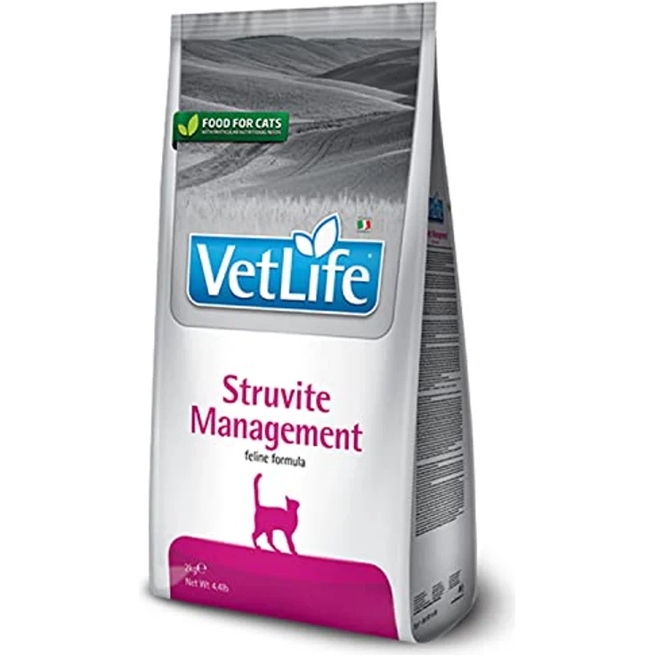 FARMINA Vet Life CAT Struvite Management, Katzen-Trockenfutter zur Unterstützung des Harnwege-Gesundheitsmanagements, 2kg – Bild 1
