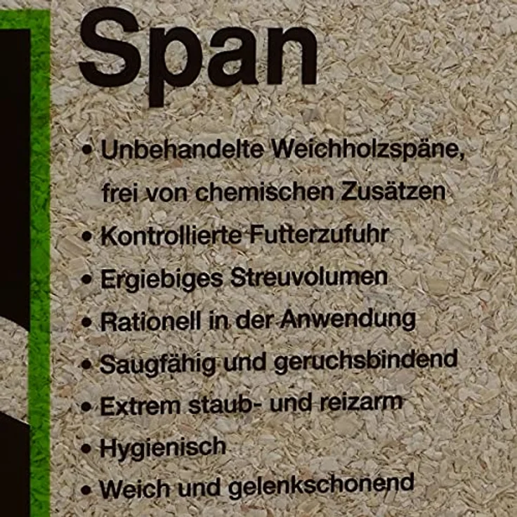 PREMIUMSPAN® PROFI 20 kg Kleintierstreu, hochwertige Holzspäne für optimale Einstreu – Bild 5