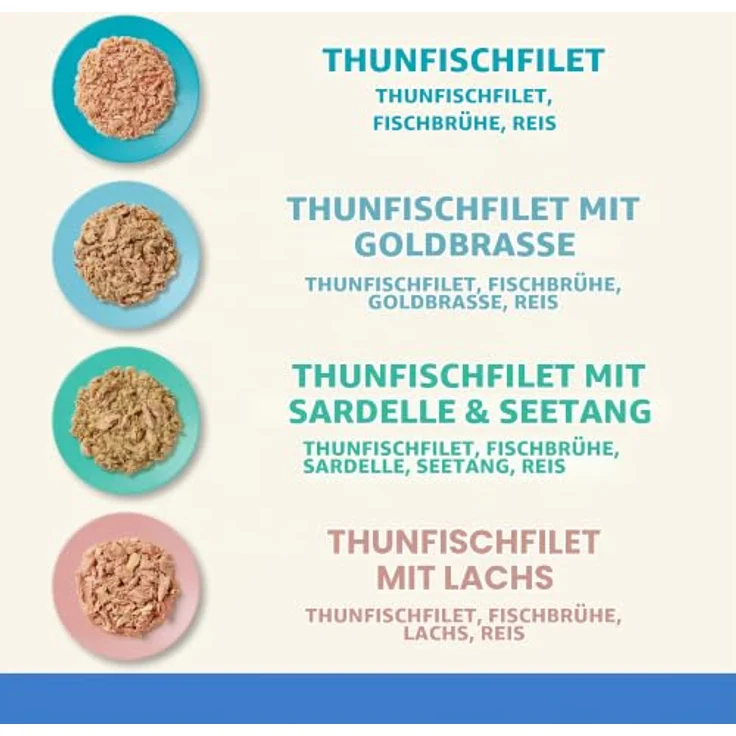 Applaws Natürliches Nassfutter für Katzen, Fisch-Auswahl in Brühe, 24 x 70g, 100% natürliche Zutaten, 75% Thunfischfilet, Omega-3 & 6 Unterstützung – Bild 3
