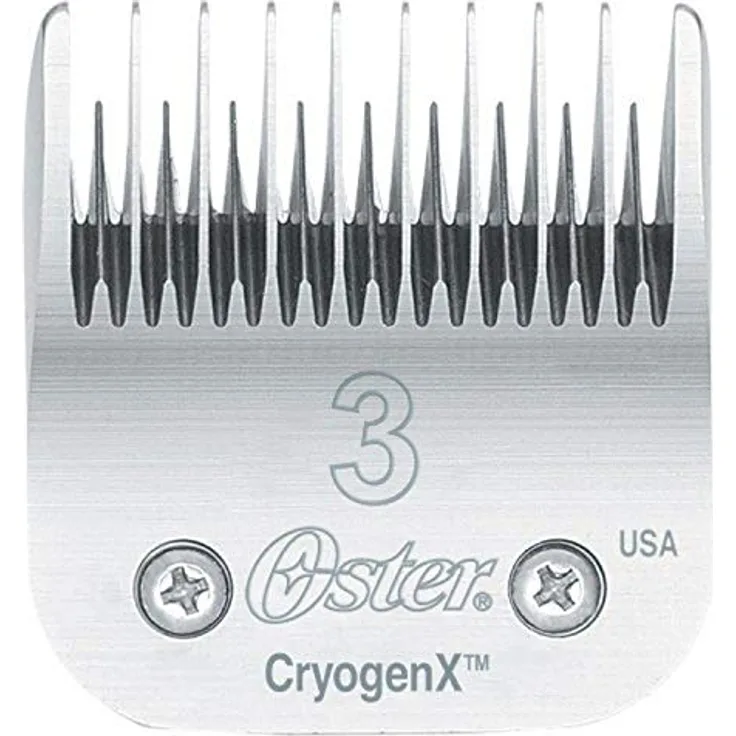 Oster Scherkopf Nr. 3 für Hundeschermaschinen, 13 mm Schnittlänge, 1 Stück