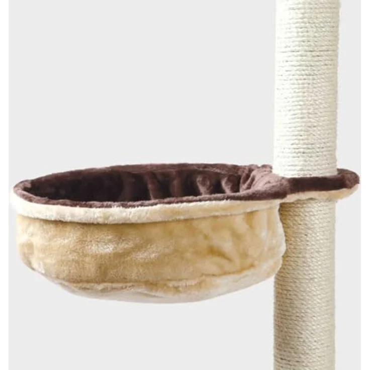 Trixie Kuschelsack mit Metallrahmen ø 38 cm beige-braun – Bild 3