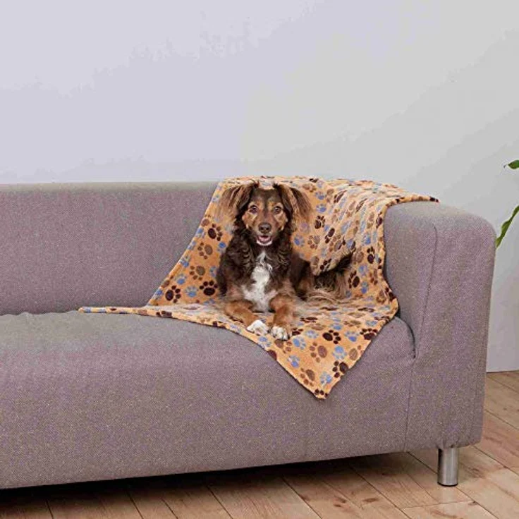 Trixie Fleecedecke Laslo beige 75 × 50 cm – Bild 6