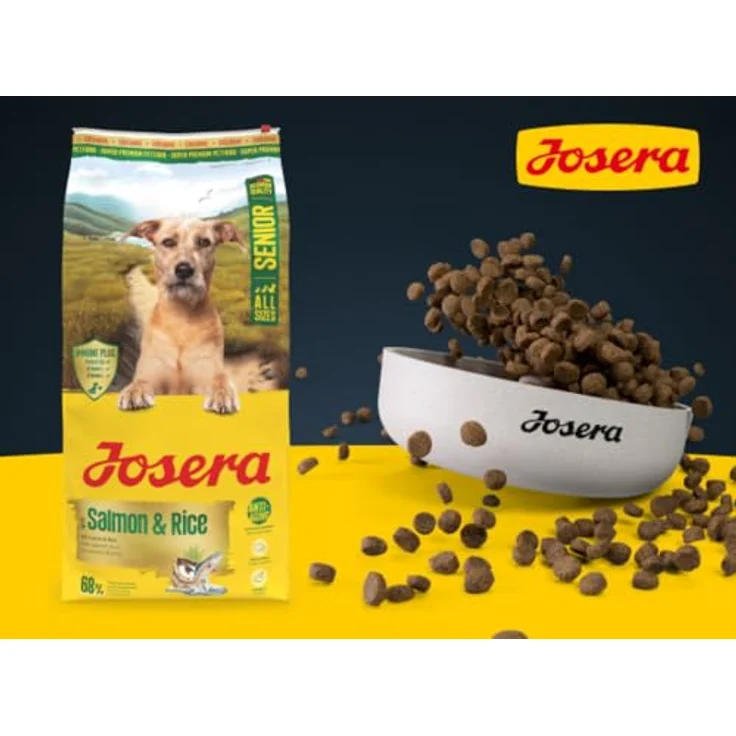 Josera Senior Salmon & Rice 12,5 kg Trockenfutter für Hunde, fettarm mit Lachs und Omega-3-Fettsäuren, unterstützt die Herzfunktion und Immunabwehr – Bild 5