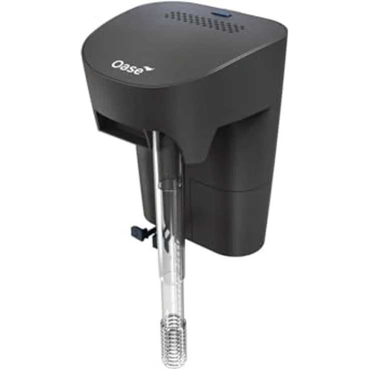 OASE 84079 BioStyle 75, Aquarium Hang on Außenfilter, zweistufige Filtration, stufenlos regulierbare Wasserdurchflussmenge, grau – Bild 1