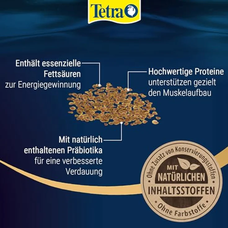 Tetra Pro Colour Multi-Crisps, Premium Fischfutter mit Farbkonzentrat für farbenprächtige Zierfische, 10 L Eimer – Bild 4