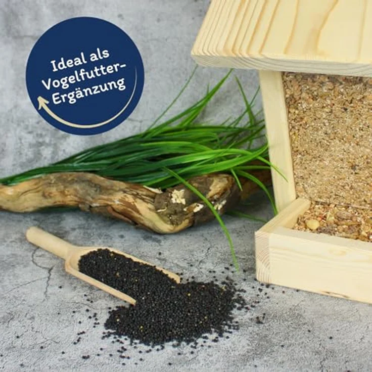 Lyra Pet® 10 kg Raps, Ergänzungsfutter für Wildvögel, protein- und fettreich, reich an Nährstoffen für Sommer & Winter – Bild 3
