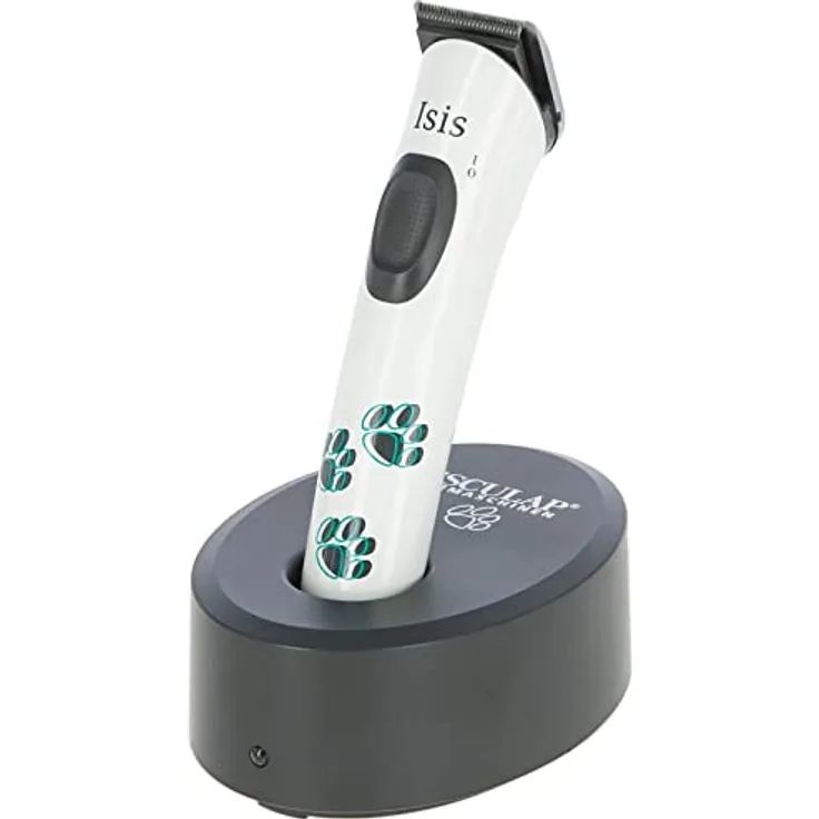Kerbl GT421 Aesculap Isis Akkuschermaschine, Präzisionstrimmer für Kleintiere mit 0,5 mm Schnitt und leichtem, ergonomischem Design