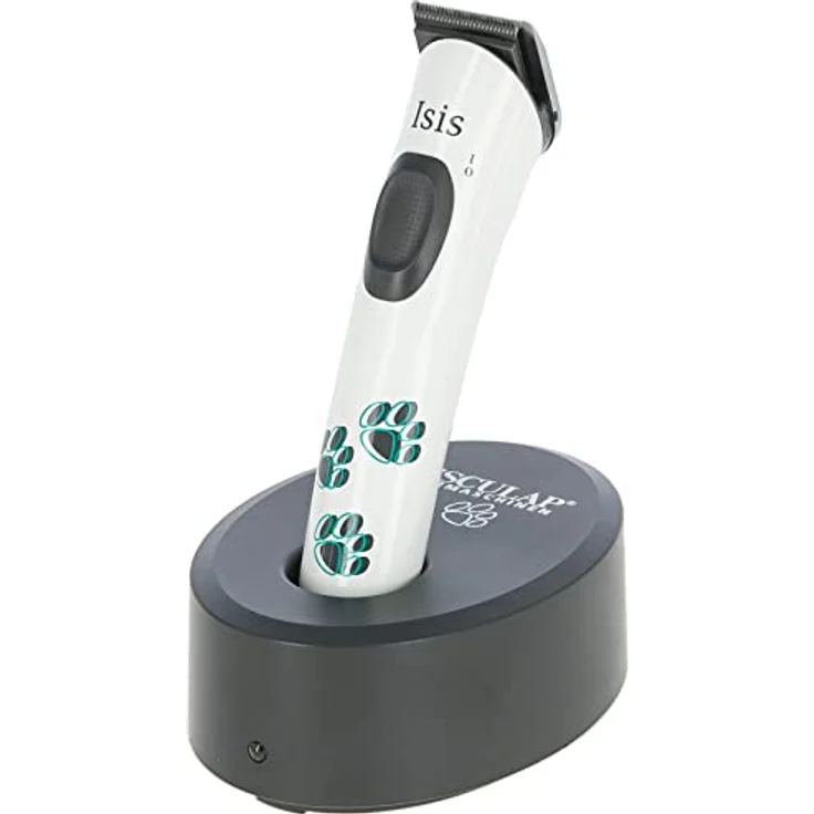 Kerbl GT421 Aesculap Isis Akkuschermaschine, Präzisionstrimmer für Kleintiere mit 0,5 mm Schnitt und leichtem, ergonomischem Design – Bild 1