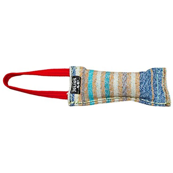 JULIUS K-9 Beisswurst aus Baumwolle-Nylon, 20 cm x 5 cm, robust mit Handschlaufe – Bild 1