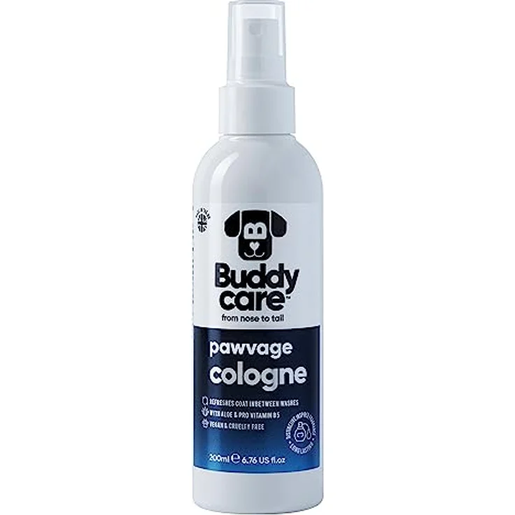 Buddycare Pawvage Hund-Cologne, inspirierendes Hunde-Parfüm mit Pro-Vitamin B5, vegan, 200 ml – Bild 1