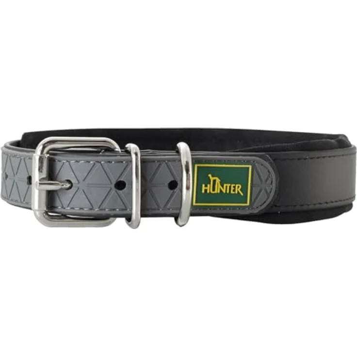 Hunter Hunde-Halsband Convenience Comfort schwarz L-XL – Bild 2