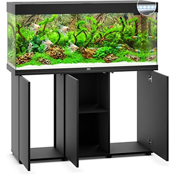 Juwel Aquarium 03351 Rio 240 LED, All-Inclusive Aquarium mit Bioflow Filtersystem und Unterschrank SBX, schwarz – Bild 3