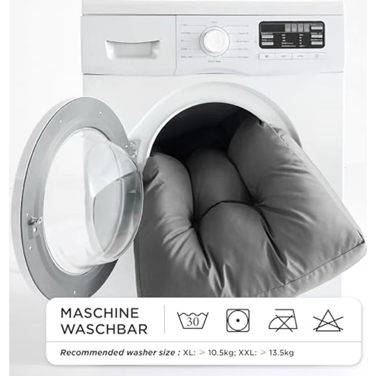 BEDSURE waschbares Hundebett Oxford, für mittelgroße Hunde, 76x50cm, pflegeleicht, grün – Bild 5