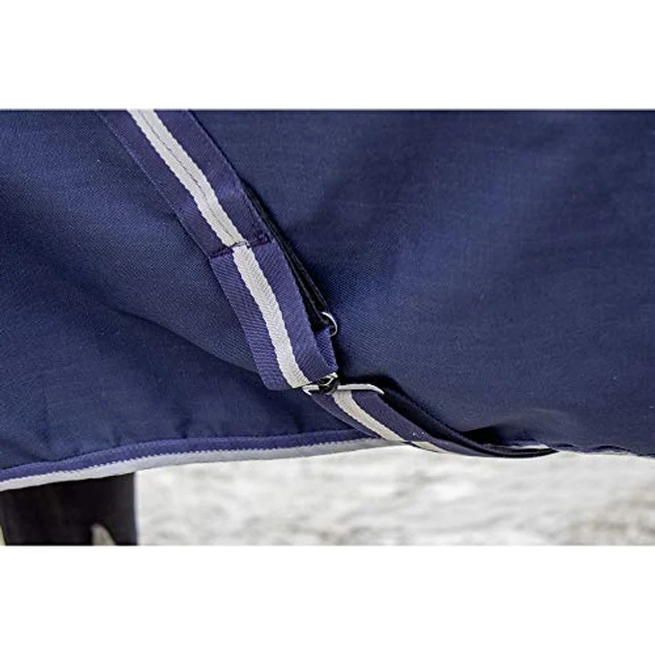 HKM Eco Weidedecke 6900, wasserdicht und winddicht, atmungsaktiv, dunkelblau, 135 cm – Bild 4