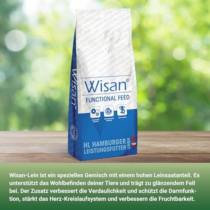 PANTO Wisan-Mais, 25 kg Kraftfutter für Pferde mit erhöhtem Energiebedarf, ideal für Sportpferde & Auffüttern, schmackhafte Mischung mit Leinsaat – Bild 5
