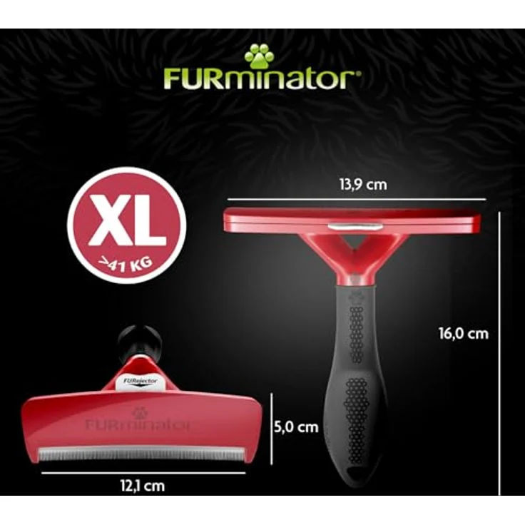 FURminator Fellbürste für kurzhaarige sehr große Hunde, deShedding-Pflege Werkzeug – Bild 6