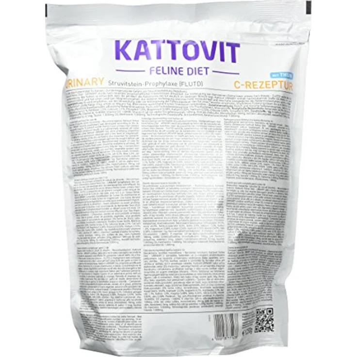 Kattovit Cat Diet Urinary Thunfisch, Katzen-Trockenfutter mit 34% Rohprotein, 1250g – Bild 2