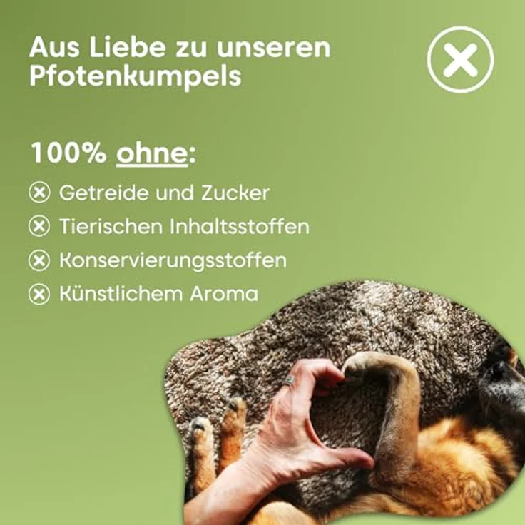 pfotenkumpels Bauchtanz Hundesnack – Verdauungshilfe mit Insektenprotein, Pflanzenkohle und Kräutern, hypoallergen und kaltgepresst 200g – Bild 6