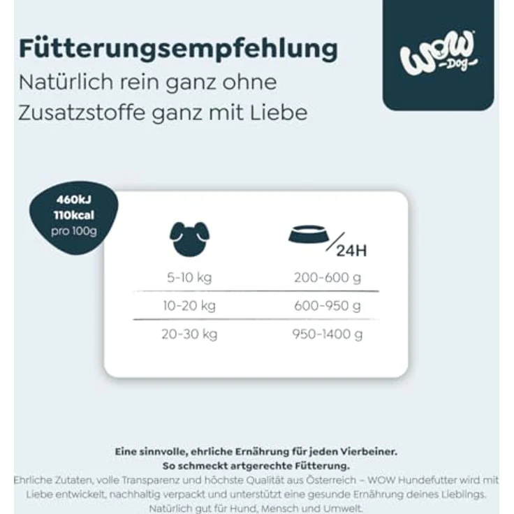 WOW Senior Ente, Hunde-Nassfutter mit frischem Ente und Gemüse, 6 x 800 g – Bild 6