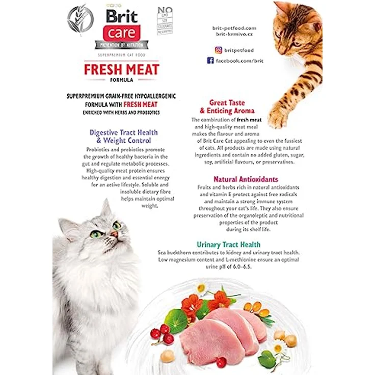 Brit Care GF Kitten Healthy Growth und Development, 2kg Trockenfutter für Kätzchen und säugende Katzen – Bild 5