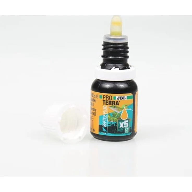 JBL Proterra Reptile Fluid, Ergänzungsfutter für Terrarientiere, 2x10 ml mit Vitaminen und Spurenelementen, wasserstabil – Bild 4