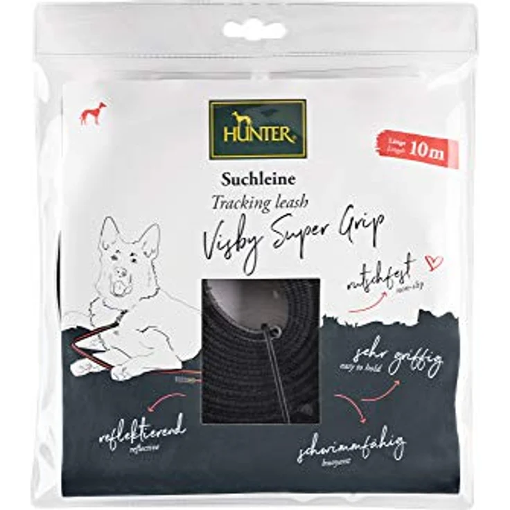 Hunter Schlepp- & Such-Leine Visby Super Grip gelb 20-1000 – Bild 3
