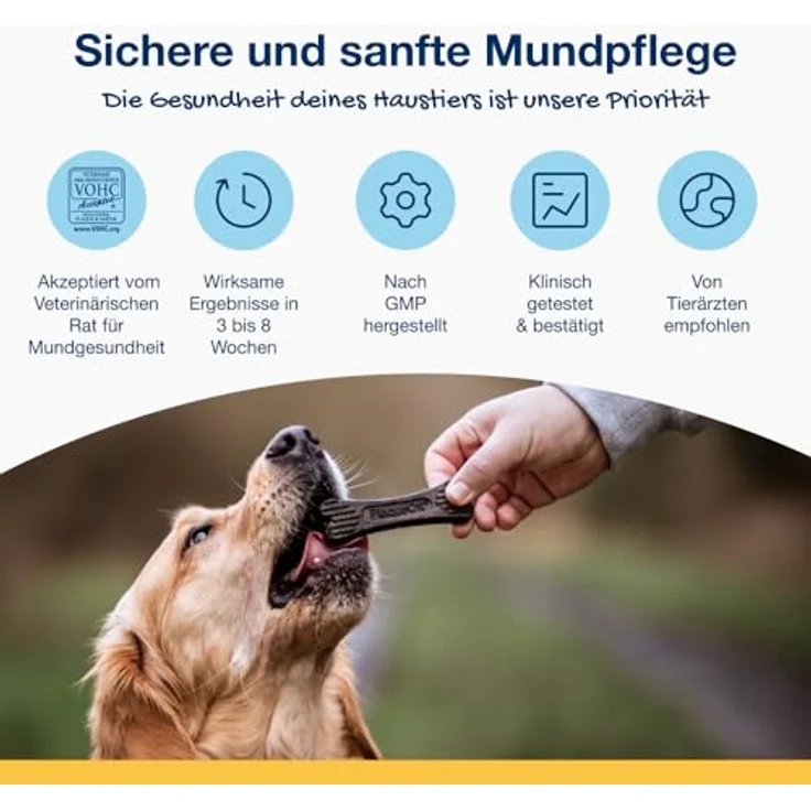 ProDen PlaqueOff Zahnpflege Kauknochen Hund, 2 x 13 Gemüse, VOHC-zugelassen, für Hunde ab 14 kg, natürliche Inhaltsstoffe – Bild 2
