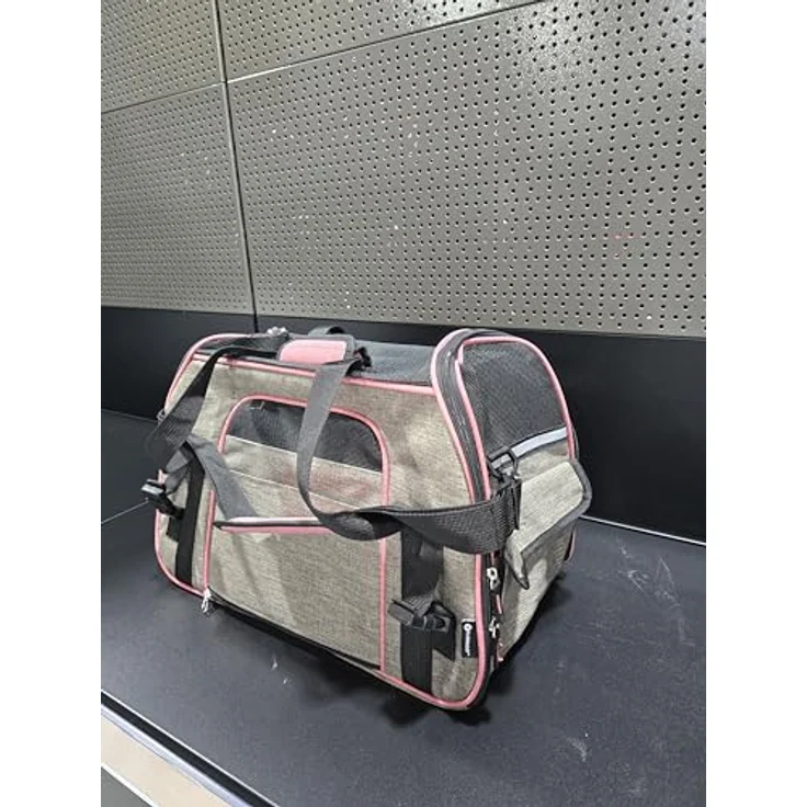 Flamingo Xandor Tiertransporttasche für Hunde, taupe Farbe, strapazierfähig und komfortabel – Bild 8