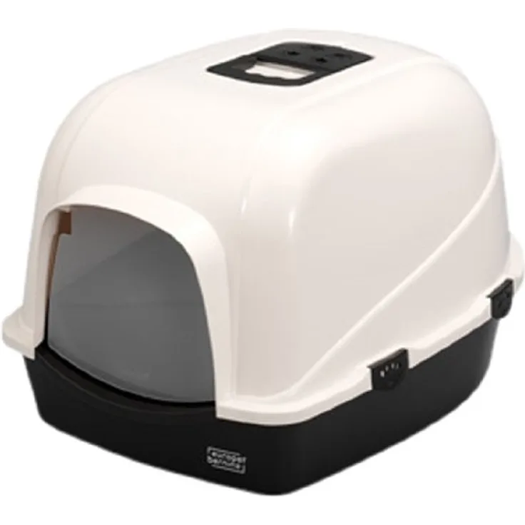 Europet Bernina 441-174340 Eco Katzentoilettenhaus 56 x 70 x 46 cm, charcoal