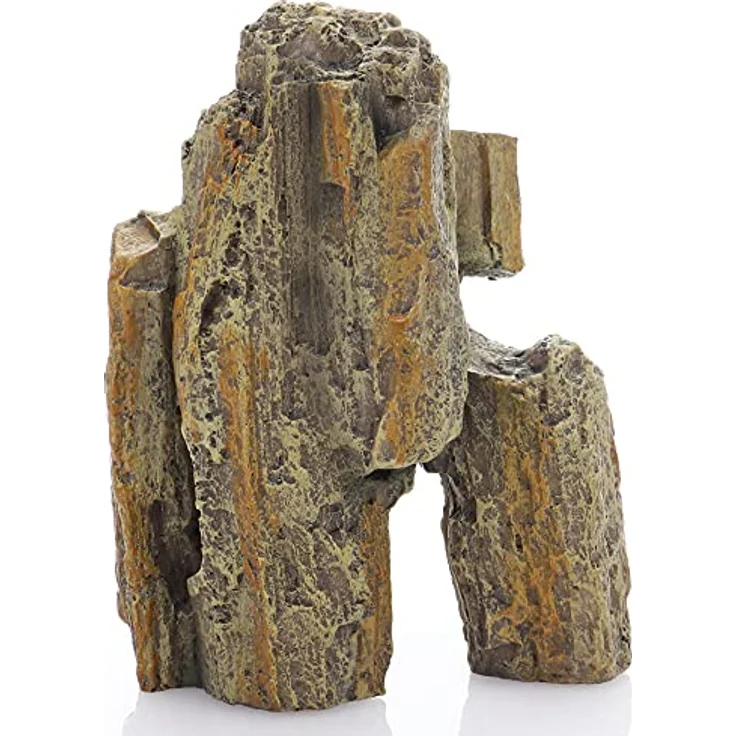 HOBBY Terrariendeko Fossil Rock 1, naturnah nachempfundener Felsen aus Polyresin, 14x8x15 cm – Bild 4