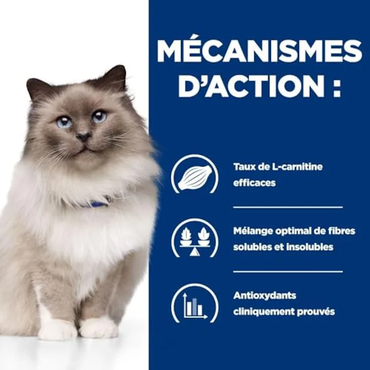 Hill's Prescription Diet Weight Loss r/d, Katzenfutter mit Huhn für Gewichtsmanagement, 1,5 kg – Bild 4