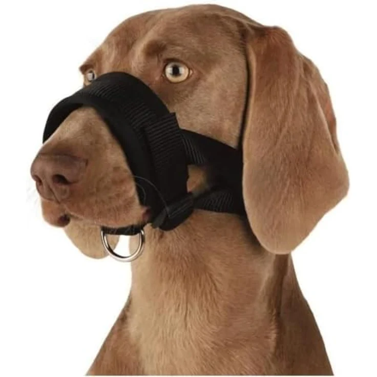 Trixie Maulschlaufe Nylon schwarz XL: 23 - 34 cm – Bild 2