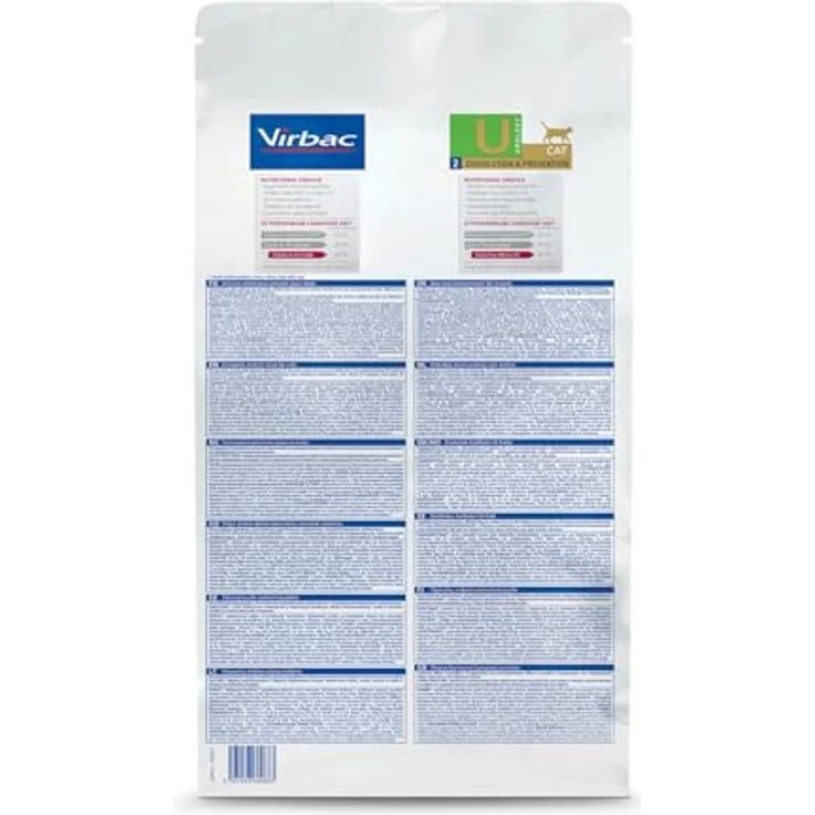Virbac HPM Feline Urology Dissolution Prevention U2, Katzen-Trockenfutter zur Harnsteinauflösung, 3KG – Bild 3