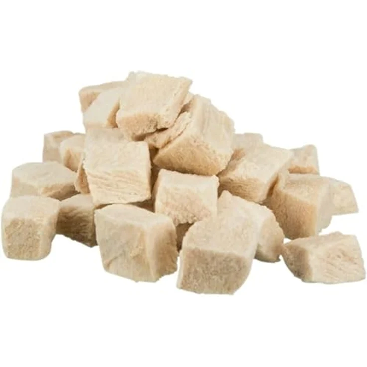 Trixie Freeze Dried Hühnerbrust 3er Pack, 3 x 50 g, Ergänzungsfuttermittel für Hunde, 99% Fleischgehalt, Monoprotein, geeignet bei Futtermittelallergien – Bild 4