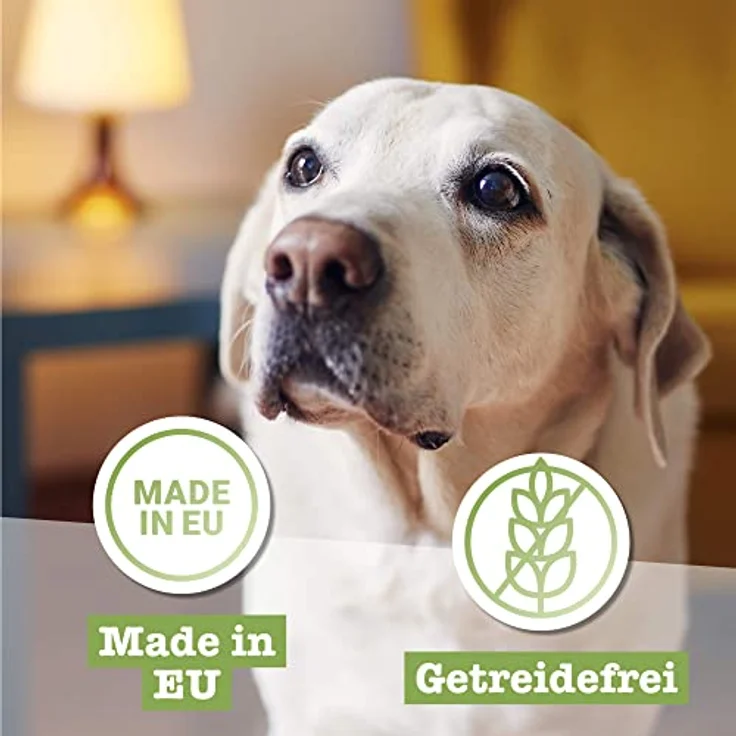 Chewies Lucky Bits Kaninchen & Huhn Senior, getreidefreies Soft-Hundeleckerli mit viel Protein und Superfoods, ohne Zucker, 80 g – Bild 4