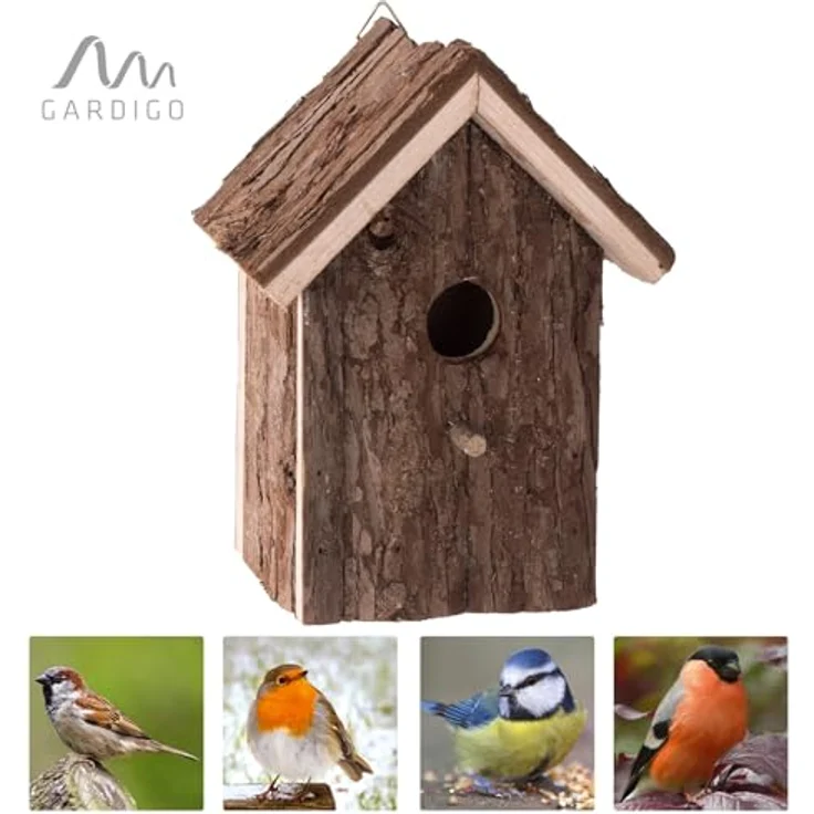 Gardigo Vogelhaus Natur FSC – Bild 10