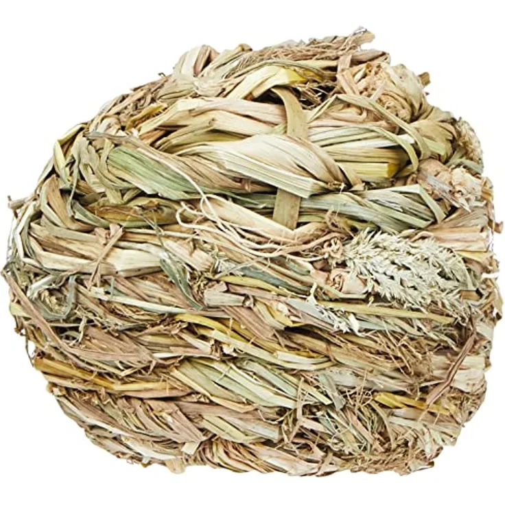 Trixie Grasball 61825 mit Glocke, 100% Naturgras, Durchmesser 10 cm