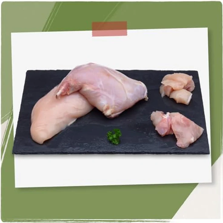Venandi Premium Nassfutter für Katzen - Huhn & Kaninchen, getreidefrei, 6 x 200g (6er Pack), mit extra hohem Fleischanteil – Bild 3