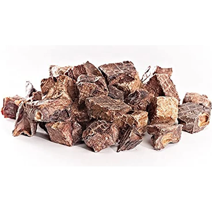 mascota vital Hirsch-Lungenwürfel, 100g Kausnack, 100% Hirsch, Qualität aus Europa – Bild 1