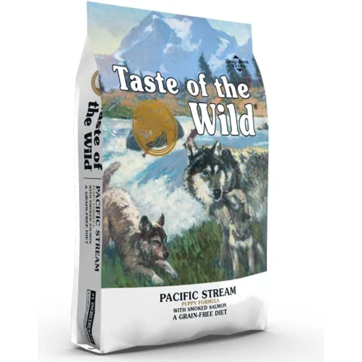 Taste of the Wild Pacific Stream Puppy, Trockenfutter für Welpen mit geräuchertem Lachs, 2 kg – Bild 2