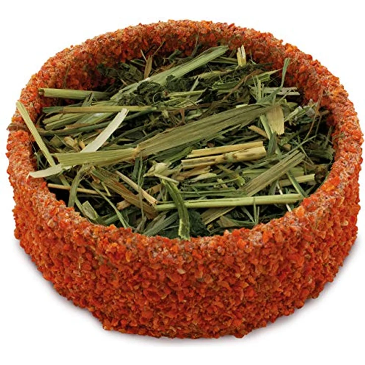 JR FARM Nager-Torte 200 g - Getreidefreies Kleintierfutter mit aromatischen Gräsern, Kräutern und vitaminreichen Karotten, Made in Germany – Bild 3